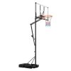 Portable Basketball Stand, 5.25 to 10 ft Height Adjustment Basketball Hoop & Goal