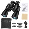 8-24x Binoculars with 50mm Objective Lens, Multi-Layer Coated Aspherical Lenses, High-Grade BAK-4 Prisms, Compact & Portable for Bird Watching