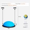 Half Exercise Ball Trainer, 23 inch Balance Ball Trainer, 660 lbs Capacity Stability Ball, Yoga Ball with Resistance Bands and Pump
