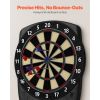 Electronic Dart Board, 13.5" Target Dartboard with 43 Games & 200+ Variations for Up to 8 Players, 6 Dart Shafts with Flights & 50 Soft Tips