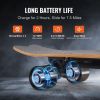 Electric Skateboard with Remote, 13.7 Mph Top Speed & 7.5 Miles Max Range Skateboard Longboard, 3 Speeds Adjustment Skateboards