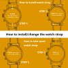 Smart Watch; Heart Rate Blood Pressure Sleep Monitor Smart Watch