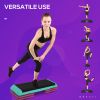 3.9"/5.9"/7.9" Aerobic Stepper Exercise with Non-Slip Top for Home, Office, Indoor, Outdoor, Multicolour