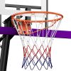 Portable Basketball Stand, 10 ft Height Adjustment Basketball Hoop & Goal, Basketballs Hoop Outdoor with 48 inch PC Backboard for Kids