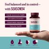 SEASON34 Menopause Heart Support for Women 40+ | Palpitations, Heart Racing & Midlife Fatigue Support | CoQ10