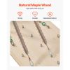 Wall Mounted Pilates Reformer Machine, Maple Wood Pilates Springboard, Exercise Equipment with Resistance Springs, Yoga Fitness Trainer