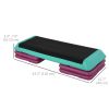 3.9"/5.9"/7.9" Aerobic Stepper Exercise with Non-Slip Top for Home, Office, Indoor, Outdoor, Multicolour
