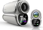 FastDeer Range Finder Golf S2,Premium Touchscreen & Automatic Brightness Adjustment High Precision Golf Rangefinder, Flag Lock Vibration
