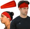 Sweat Band Workout Headbands for Women and Men - Sweatbands for Men - Moisture Wicking Sports Sweat Bands Headbands for Women, Running,Cycling,Yoga