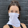 JupiterGear Hemless Neck Gaiter Face Mask for Fishing & Outdoor Activities