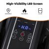 Compact Under-Desk Elliptical – Quiet Mini Pedal Exerciser with Adjustable Speed and LED Display